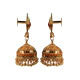 Novelika Latest Stylish Golden Tone Beautiful Traditional Jhumka Earring set for Women Girls - ER6010