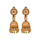 Novelika Latest Stylish Golden Tone Traditional Jhumka Earring set for Women Girls - ER6011
