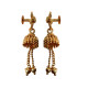 Novelika Latest Stylish Golden Tone Traditional Jhumka Earring set for Women Girls - ER6015