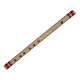 Novelika Bansuri Transverse Bamboo Flute Key-C#, Tonic F# Professional Flute Musical Instrument