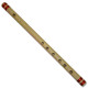 Novelika Bansuri Transverse Bamboo Flute Key-G, Tonic-C Professional Flute Musical Instrument