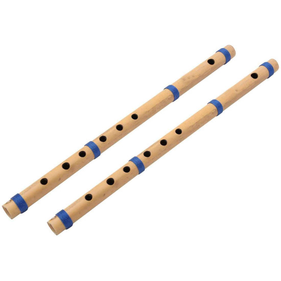 Novelika A And B Scale Bamboo Indian Bansuri/Flute Professional Flute Musical Instrument