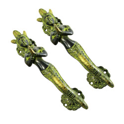 Angle 8 Inches Antique Exclusive Brass Door Pull Handles Angle Design Brass Hand Angle 8 Inches Antique Exclusive Brass Door Pull Handles Angle Design Brass Hand