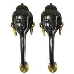 Buddha Door Handle Unique Brass Door Handle Antique Look Door Handle Unique Pull