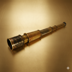 100% Brass Telescope - Five Folds Nautical Telescope - Marine Vintage Style |W Ottway Co Ltd Ealing London 1915