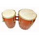 Indian Dark Brown Color Bongo Drum Musicals Instrument Drum Bongo | Best Musical Instrument Percussion