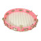 Novelika Dafli Musical Instrument - Dafli/Tambourine Hand Percussion Musical Instrument I Pink color I
