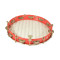 Novelika Dafli Musical Instrument - Dafli/Tambourine Hand Percussion Musical Instrument I Red color I