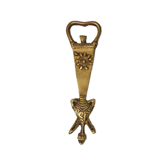 Solid Brass Bottle Cap Opener | Brass Beer Openers | Bar Tool Items | Portable Bar | Mocktail Accessories