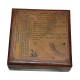 Brass & Wooden Marine Master Box & Nautical Compass Telescope Magnifying Glass in Instruments Directional Box