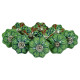 Ceramic Knobs - Two Design Set - Hardware Door Decorative Dresser Pulls Luxurious Crafted By Hand - Set Of 10 Pack Ceramic Knobs - Two Design Set - Hardware Door Decorative Dresser Pulls Luxurious Crafted By Hand - Set Of 10 Pack
