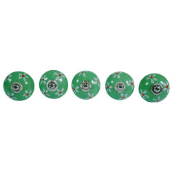 Ceramic Knob Green Leaf  Kitchen Cupboard Knob Drawer Pull Furniture Home Decor, Cabinet knobs - Drawer knobs - Cabinet pulls - Door knobs.   Ceramic Knob Green Leaf  Kitchen Cupboard Knob Drawer Pull Furniture Home Decor, Cabinet knobs - Drawer knobs - Cabinet pulls - Door knobs.