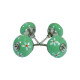 Ceramic Knob Green Leaf Kitchen Cupboard Knob Drawer Pull Furniture Home Decor, Cabinet knobs - Drawer knobs - Cabinet pulls - Door knobs. Ceramic Knob Green Leaf Kitchen Cupboard Knob Drawer Pull Furniture Home Decor, Cabinet knobs - Drawer knobs - Cabinet pulls - Door knobs.