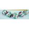 Ceramic Drawer Knobs Multicolor Drawer Pull Handles - Door Handles- Modern Knobs- Floral Dresser Knob - Set Of 5