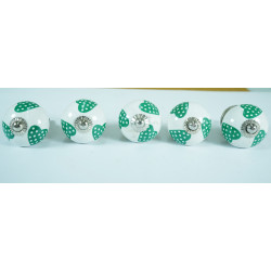Green Heart Ceramic Knobs - Drawer Pull - Door Pull - Modern Knobs - Kitchen Cabinet Knob - Drawers Knobs - Set Of 5 Pack Green Heart Ceramic Knobs - Drawer Pull - Door Pull - Modern Knobs - Kitchen Cabinet Knob - Drawers Knobs - Set Of 5 Pack