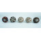 Ceramic Knobs - Multicolor Flower Design - For Drawer Kitchen Cabinet Hardware Door Pulls Decorative Dresser Premium Elegance - Set Of 5  