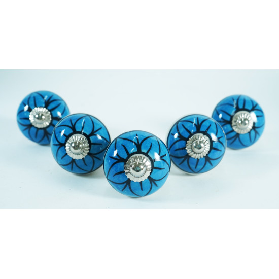 Black Leaf Pattern Ceramic Knobs - Vintage Decorative Knobs - For Kitchen Cupboard ,Furniture Home Decor, Cabinet - Drawer - Cabinet pulls - Door knobs. (Set Of 5.) Black Leaf Pattern Ceramic Knobs - Vintage Decorative Knobs - For Kitchen Cupboard ,Furniture Home Decor, Cabinet - Drawer - Cabinet pulls - Door knobs. (Set Of 5.)