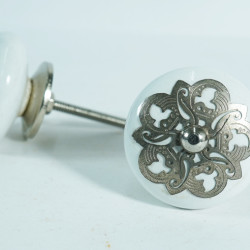 White Premium Unique Drawer Ceramic Door - For Drawer Kitchen Cabinet Hardware Door Pulls Decorative Dresser Premium Elegance - Pack Of 5 White Premium Unique Drawer Ceramic Door - For Drawer Kitchen Cabinet Hardware Door Pulls Decorative Dresser Premium Elegance - Pack Of 5