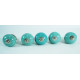 Solid Green Ceramic Drawer Knobs - For Drawer Kitchen Cabinet Hardware Door Pulls Decorative Dresser Premium Elegance - Pack Of 5 Solid Green Ceramic Drawer Knobs - For Drawer Kitchen Cabinet Hardware Door Pulls Decorative Dresser Premium Elegance - Pack Of 5