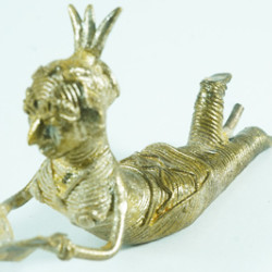 Brass Metal Women Reading Book Decorative Sculptures Brass Statue Home Decor | Decorative Showpiece 100% Original