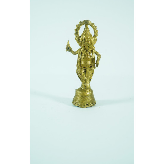 100% Brass Lord Ganesh Statue - Handmade Handicrafts Brass Statue Home Decor - Living Room - Guest Room - Ganpati ji Murti 100% Brass Lord Ganesh Statue - Handmade Handicrafts Brass Statue Home Decor - Living Room - Guest Room - Ganpati ji Murti