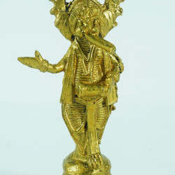 Avatar of Lord Ganesha Handmade Handicrafts Small Brass Statue Home Decor | Office Decor Interior Handmade Artwork 100% Original