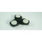 Light Hand Spinner Tri Fidget Spinner, Simple Sensory Fidget Spinner Toy For Stress Reduction and Anxiety Relief Hand Toy for Children - Black & White
