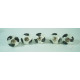 Black Heart White Dotted Cabinet Knobs - Glass Drawer Knobs - Cute Dresser Knobs - Kitchen Knobs and Pulls for Cabinets ( Pack Of 5 ) Black Heart White Dotted Cabinet Knobs - Glass Drawer Knobs - Cute Dresser Knobs - Kitchen Knobs and Pulls for Cabinets ( Pack Of 5 )
