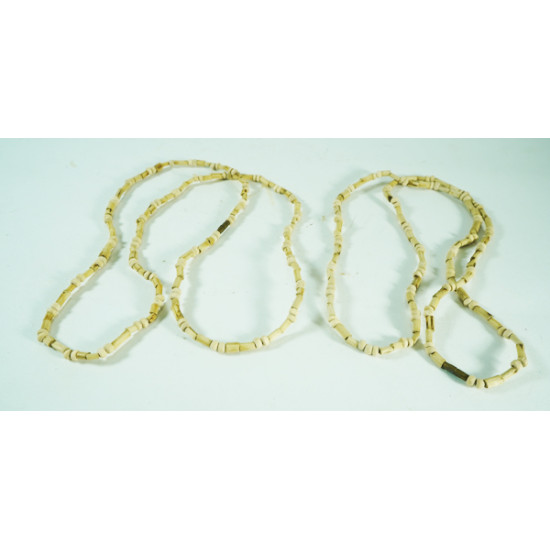Natural Tulasi Kanthi Mala - Chanting Krishna Meditation Jaap Mala - For Men, Women, Boys And Girls - Set Of 5 Natural Tulasi Kanthi Mala - Chanting Krishna Meditation Jaap Mala - For Men, Women, Boys And Girls - Set Of 5