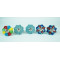Multi Color Design-Ceramic Knob - Kitchen Cupboard Knob Drawer Pull Furniture Home Décor,  Cabinet knobs - Drawer knobs - Cabinet pulls - Door knobs. Set Of 5.