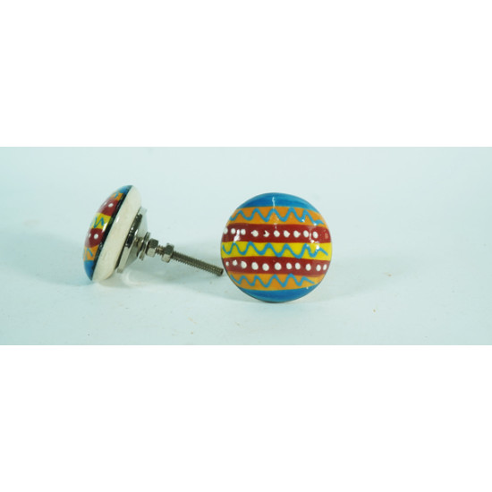 Ceramic Knobs - Kitchen Cabinet Knobs are Made of Premium Ceramic - Set Of 5