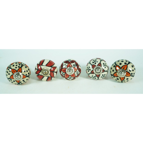 NOVELIKA -Multi Color Flower Design-Ceramic Knob - Kitchen Cupboard Knob Drawer Pull Furniture Home Décor, Cabinet knobs - Drawer knobs - Cabinet pulls - Door knobs. Set Of 5. NOVELIKA -Multi Color Flower Design-Ceramic Knob - Kitchen Cupboard Knob Drawer Pull Furniture Home Décor, Cabinet knobs - Drawer knobs - Cabinet pulls - Door knobs. Set Of 5.