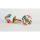 NOVELIKA- Black & Orange Ceramic knobs. For Kitchen Cupboard ,Furniture Home Décor, Cabinet - Drawer - Cabinet pulls - Door knobs. (Set Of 4.) NOVELIKA- Black & Orange Ceramic knobs. For Kitchen Cupboard ,Furniture Home Décor, Cabinet - Drawer - Cabinet pulls - Door knobs. (Set Of 4.)