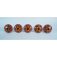 NOVELIKA -Modern Round Artistic Flower Design Knobs . For Kitchen Cupboard ,Furniture Home Décor, Cabinet - Drawer - Cabinet pulls - Door knobs. (Set Of 5.) NOVELIKA -Modern Round Artistic Flower Design Knobs . For Kitchen Cupboard ,Furniture Home Décor, Cabinet - Drawer - Cabinet pulls - Door knobs. (Set Of 5.)