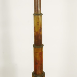 Brass & Wooden Antique Marine Telescope - Four Folds Nautical Telescope - Marine Vintage Style | London 1917