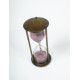 NOVELIKA -Ross London -Vintage Decorative Timer Hour Glass Sandglass Clock Ideal Brass 5 Minute Antique Brass Sand Timer (Set of 1)