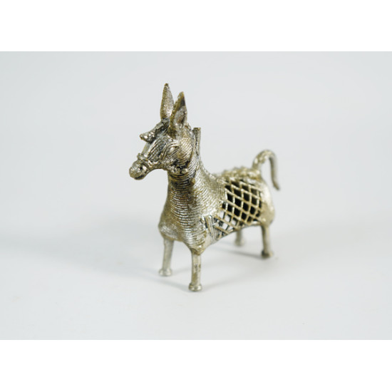 100% Brass Horse Decorative Showpiece - For Home - Office - Interior Decor Handcrafted I Handmade | Gold colour Antique Design