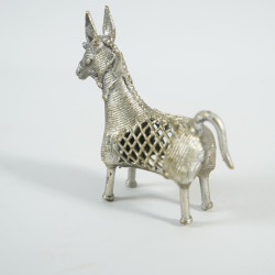 100% Brass Horse Decorative Showpiece - For Home - Office - Interior Decor Handcrafted I Handmade | Gold colour Antique Design