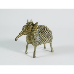 100% Brass Elephant Decorative Showpiece - For Home - Office - Interior Decor Handcrafted I Handmade | Gold colour Antique Design 100% Brass Elephant Decorative Showpiece - For Home - Office - Interior Decor Handcrafted I Handmade | Gold colour Antique Design