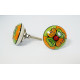 NOVELIKA-Jaipuri Art- Cabinet Knobs are Made of Premium Ceramic, and the Hardware is Made of Rust Free High Quality Metal.(Set of 5 )