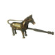 Antique Brass Unique Horse Design Finish Padlock and Key Door Lock Antique Brass Unique Horse Design Finish Padlock and Key Door Lock