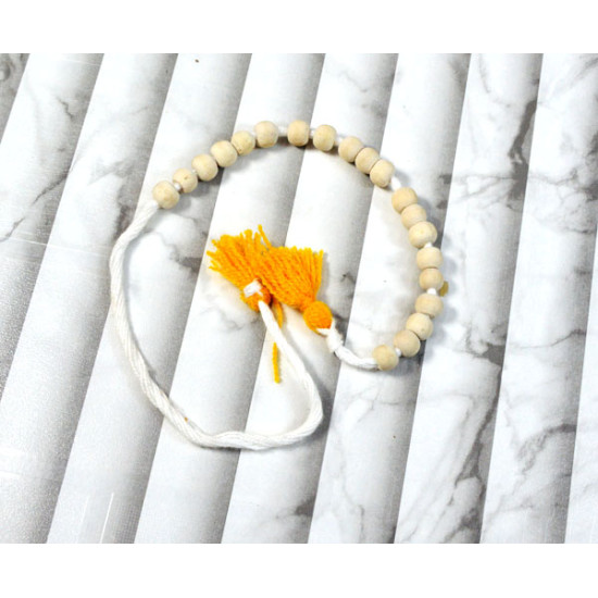 NOVELIKA - Tulsi Bracelet Natural Raw Holy Basil Tulsi Hand Band made Mala beads bracelet |Tulsi Mala (Pack of 5 ) NOVELIKA - Tulsi Bracelet Natural Raw Holy Basil Tulsi Hand Band made Mala beads bracelet |Tulsi Mala (Pack of 5 )