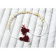 NOVELIKA - Tulsi Bracelet Natural Raw Holy Basil Tulsi Hand Band made Mala beads bracelet |Tulsi Mala (Pack of 5 ) NOVELIKA - Tulsi Bracelet Natural Raw Holy Basil Tulsi Hand Band made Mala beads bracelet |Tulsi Mala (Pack of 5 )