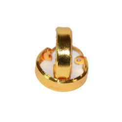 Gold Color Casual Bali - For Man & Women & Weddings & Festive - Set Of 6