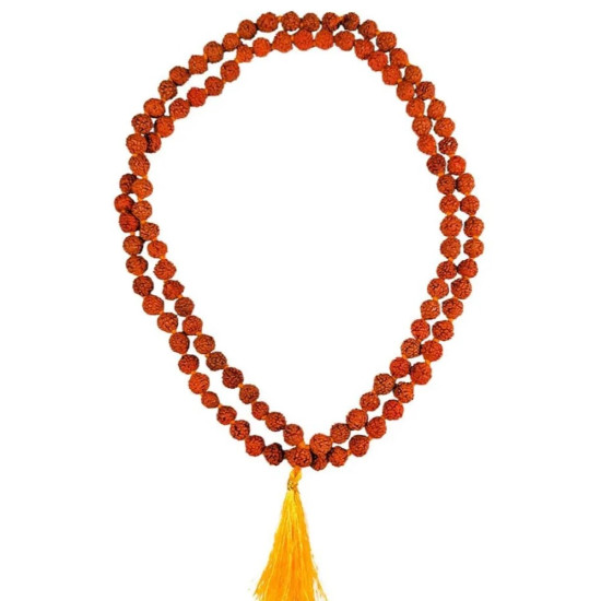 NOVELIKA -Original 5 Mukhi Rudraksha Mala -108+1 Beads For Meditation, Healing & Spiritual Energy Less (Pack of 1) NOVELIKA -Original 5 Mukhi Rudraksha Mala -108+1 Beads For Meditation, Healing & Spiritual Energy Less (Pack of 1)