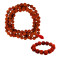 NOVELIKA -  Rudraksh Japa Mala 108+1 Beads With Rudraksh Bracelet  For Daily Mantra Jaap Less Combo Pack