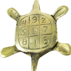 NOVELIKA -  Brass Turtle For Vastu Feng Shui Tortoise, Good Luck | Best Wishes Gift (Pack Of 1) 