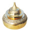 NOVELIKA Golden  Pital Sindoor Dani Or Kumkum Dibbi/Golden Sindur Box /Pill Box/Sindoora Round Shape (Pack Of 1) 