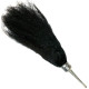 NOVELIKA-  Reshmi Black Chawar Sahib With Metal Body – Sacred Fly Whisk (Pack of 1) 20Inches.