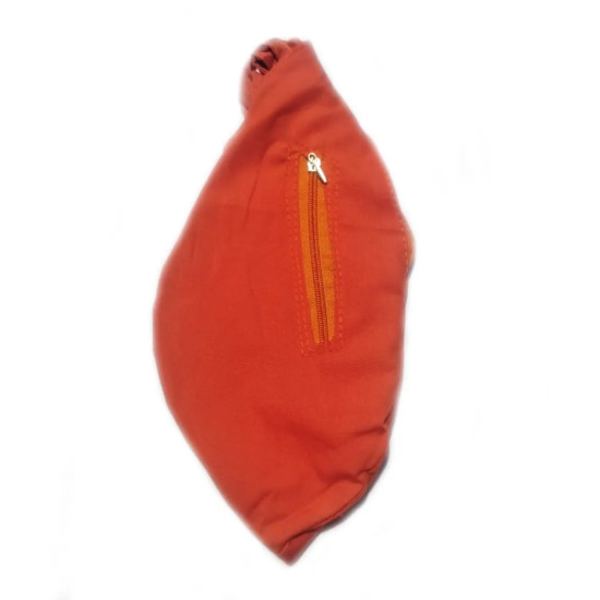 NOVELIKA-Pinkish Orange Sree Bal Gopal Embroidery Cotton Chanting Bag/Gomukhi Japa Bag With Sakshi Mala Counter(Pack of 1) NOVELIKA-Pinkish Orange Sree Bal Gopal Embroidery Cotton Chanting Bag/Gomukhi Japa Bag With Sakshi Mala Counter(Pack of 1)